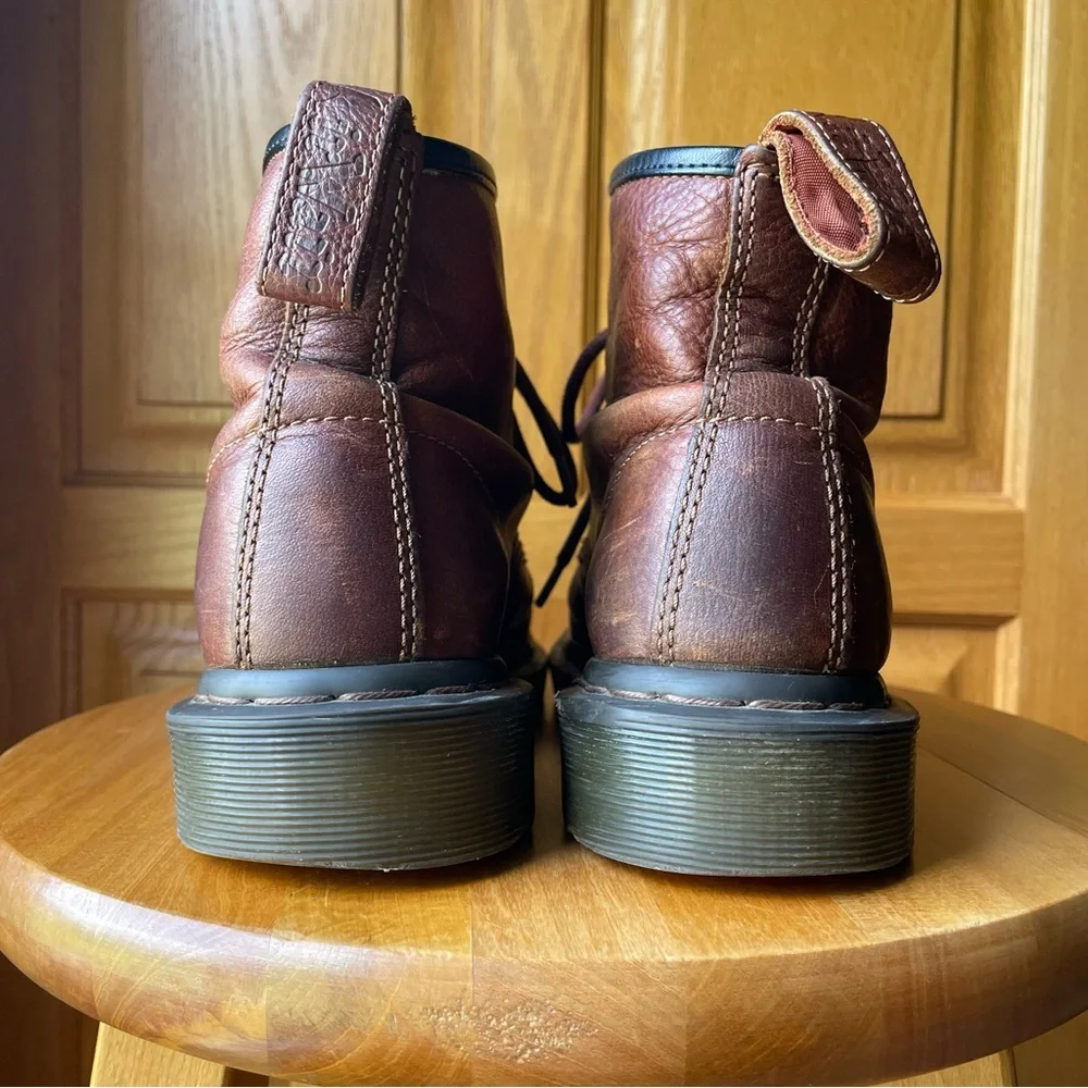 Vintage Dr. Doc Martens 23164 The Original Brown AirWair Mens 5 Womens 6